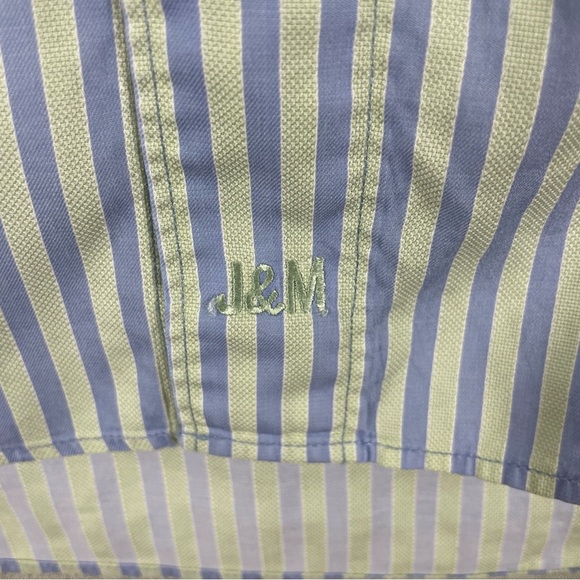 Johnston & Murphy Striped Long Sleeve Button‎ Down XXL - Picture 9 of 10